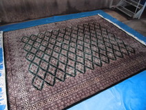 パキスタン絨毯のクリーニング
